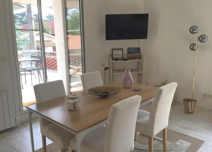 Daire Cosy Pour 4 Pers. Climatise, 30m Joigny, Terrasse, Proche Pereire - Fr-1-474-260 Arcachon