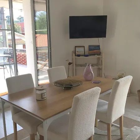 Апартаменты Cosy Pour 4 Pers. Climatise, 30m Joigny, Terrasse, Proche Pereire - Fr-1-474-260 Аркашон